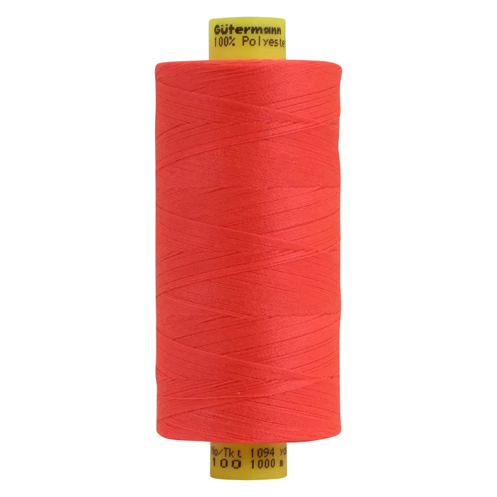 1000m spool of Gutermann MARA 100 Micro Core Technology® 100% polyester thread (Sold per Each)