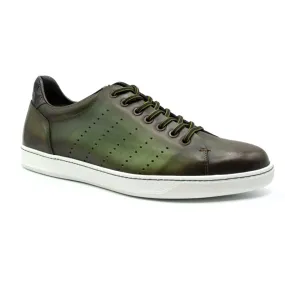 65-201-OLV RUSSO Burnished Italian Calfskin - Olive