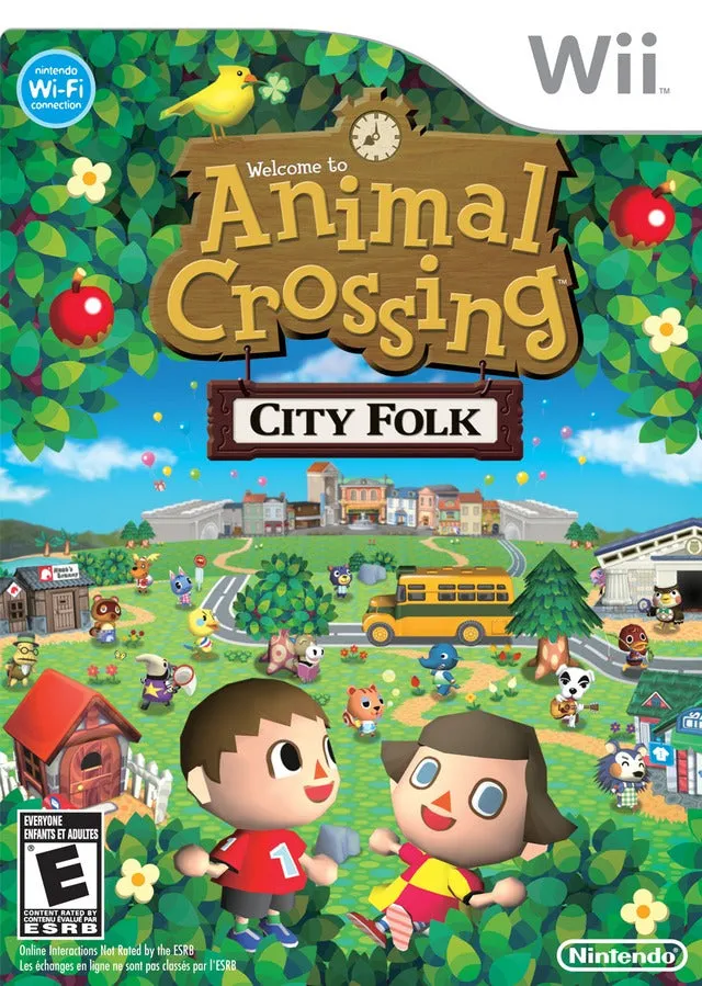 Animal Crossing: City Folk (Nintendo Selects) (World Edition) - Nintendo Wii