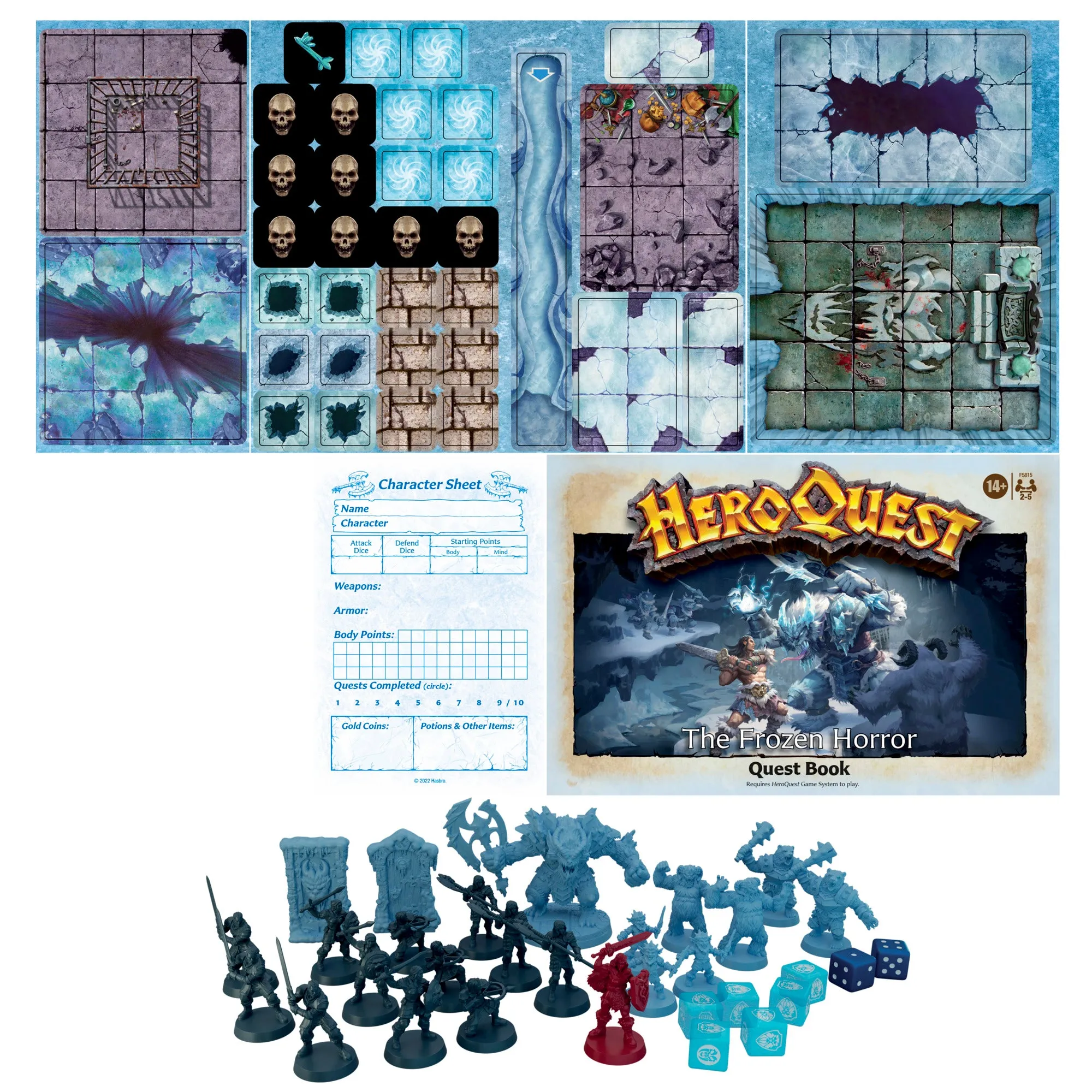 Avalon Hill HeroQuest The Frozen Horror