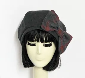 Beret Hat Bow