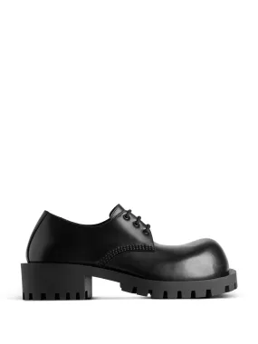 BLACK CALFSKIN HUMMER DERBY