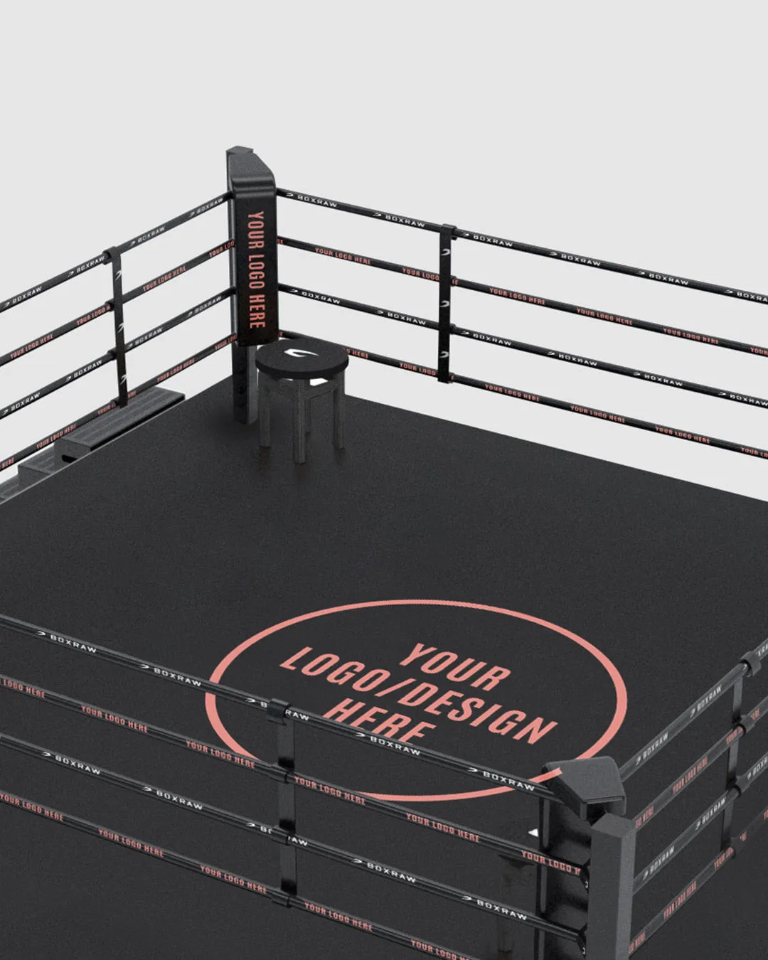 BOXRAW 36" Competition Boxing Ring - Custom Design