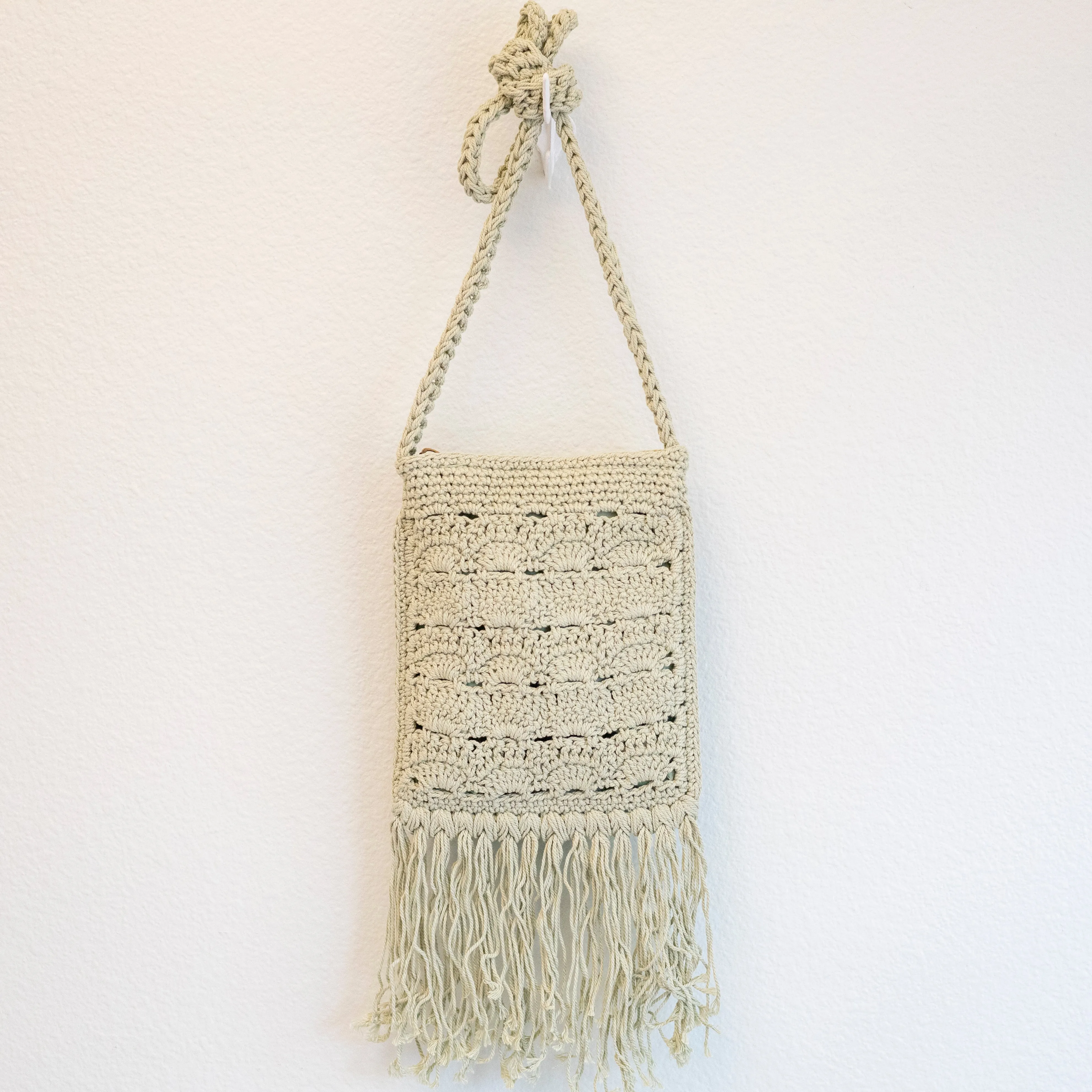 Elena Handbags Handmade Bohemian Tassel Beach Small Bag