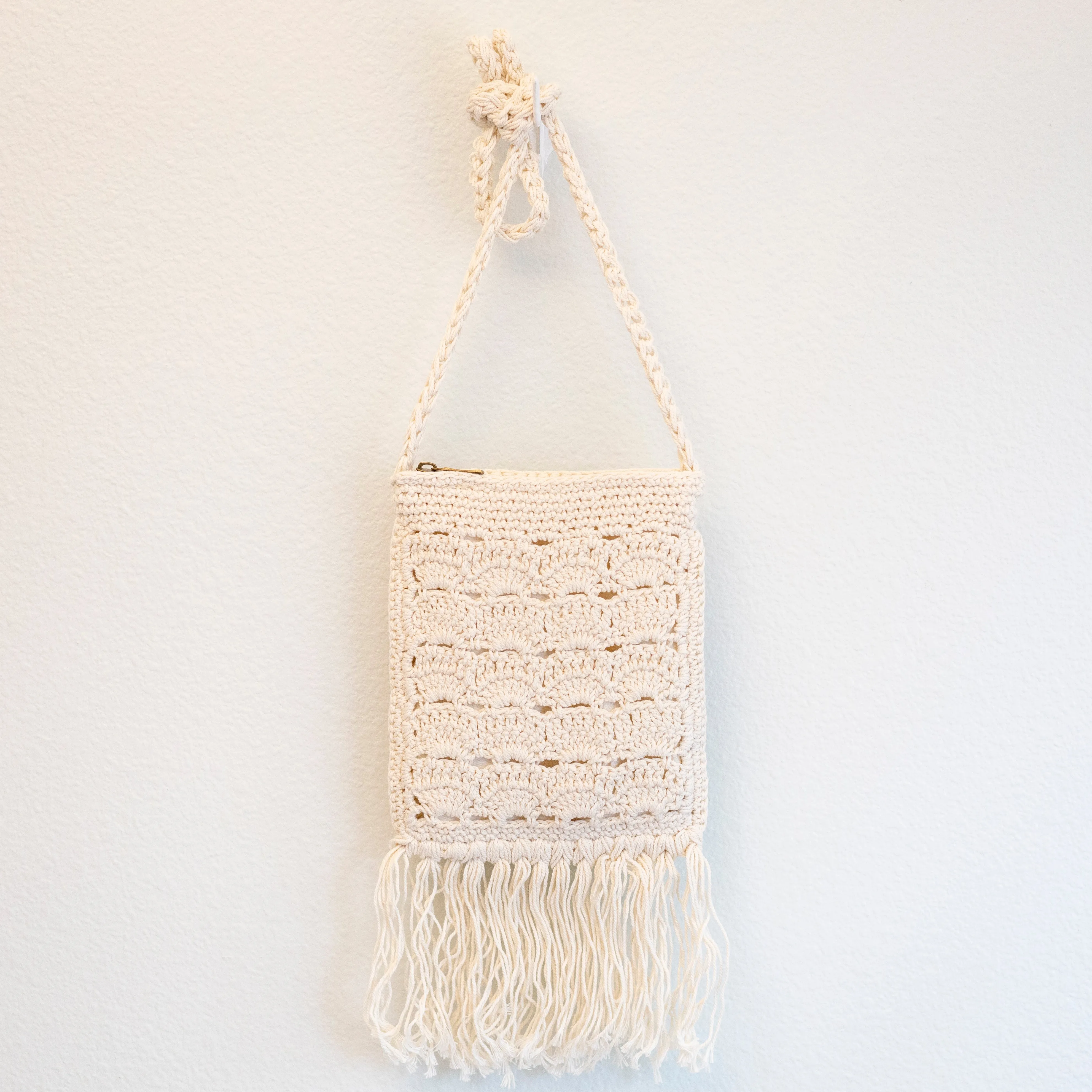 Elena Handbags Handmade Bohemian Tassel Beach Small Bag