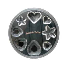 Faceted Gems Heart & Star Silicone Mold (from Japan)