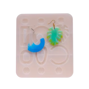 Fen Leaf Earrings Pendant Silicone Mold