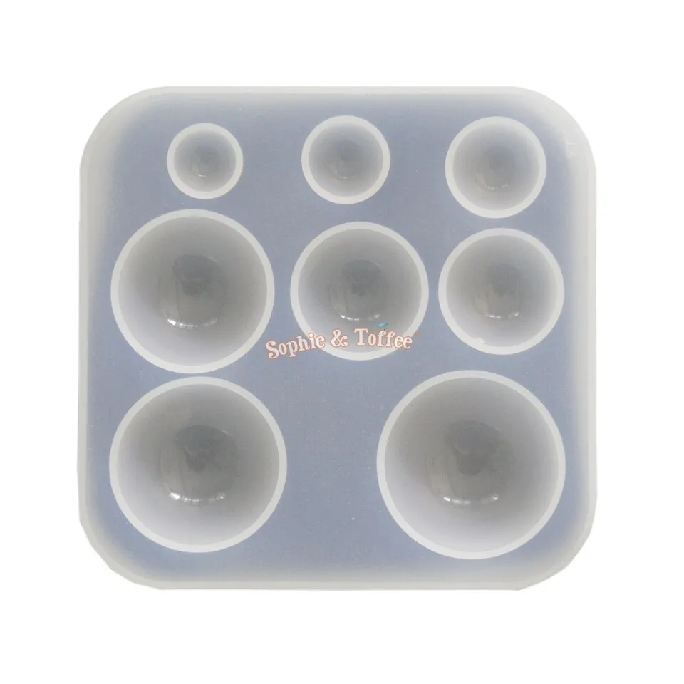 Half Sphere Circle Silicone Mold