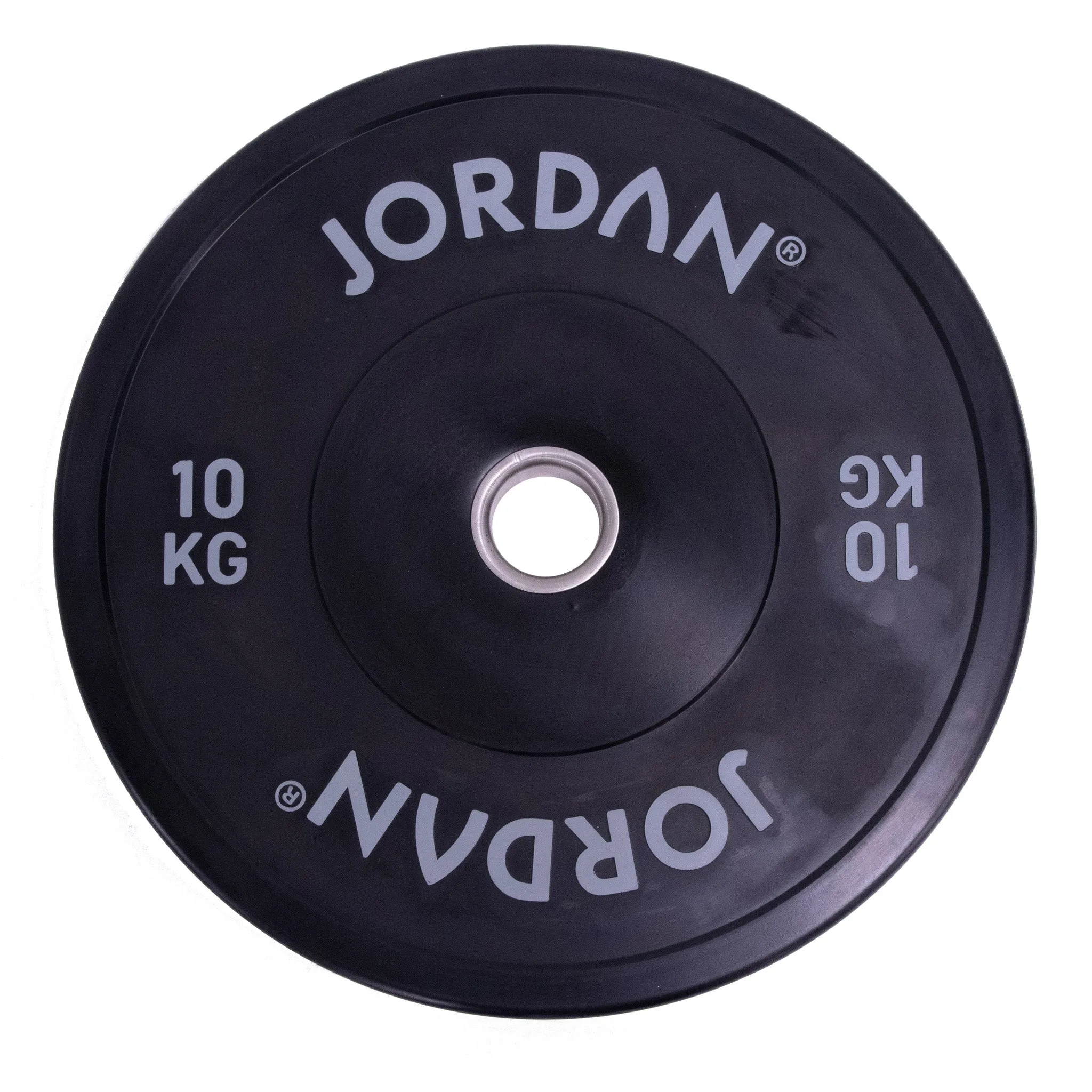 JORDAN HG Black Rubber Bumper Weight Plates