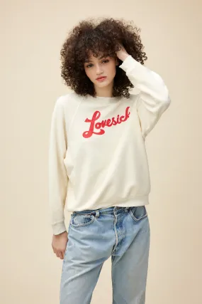 Lovesick Reverse Raglan Crew