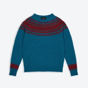 Lowie Blue   Red Snow Jumper