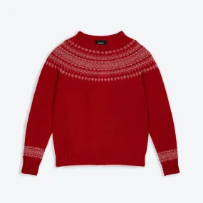 Lowie Red   Pink Snow Jumper