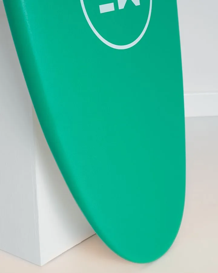 Mick Fanning Beastie Epoxy Lam Futures 3F Surfboard - Jade Green