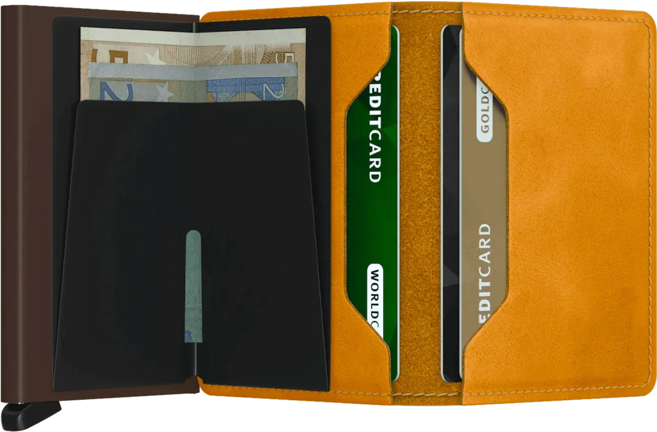 Miniwallet: Vintage Ochre