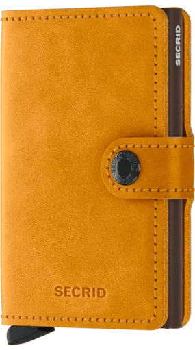 Miniwallet: Vintage Ochre