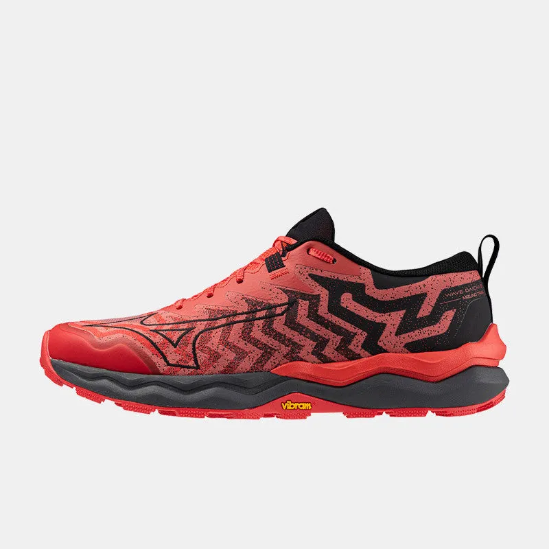 Mizuno Wave Daichi 8 Men's - Cayenne/Black/High Risk