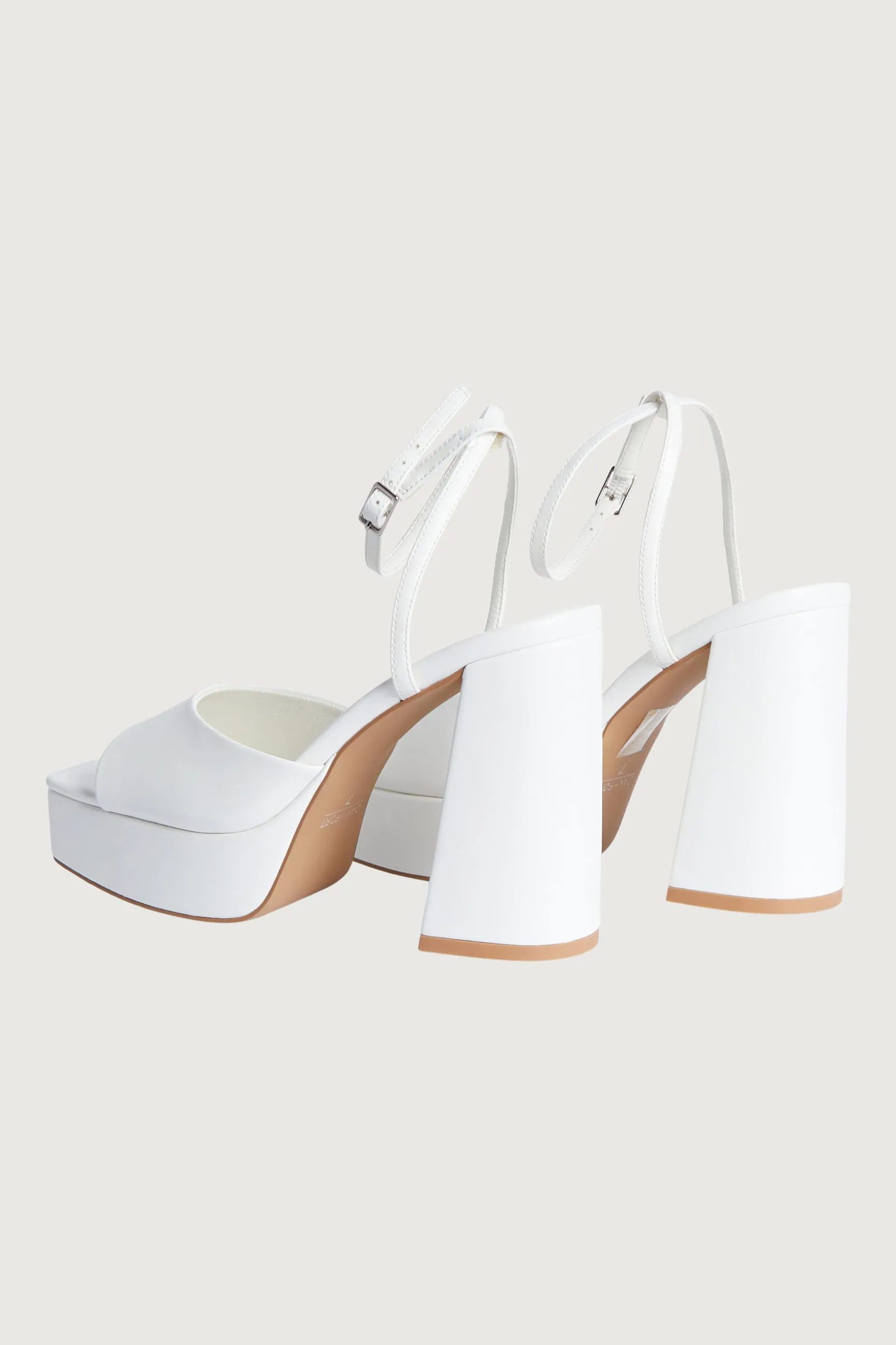 PLATFORM OPEN TOE HEEL