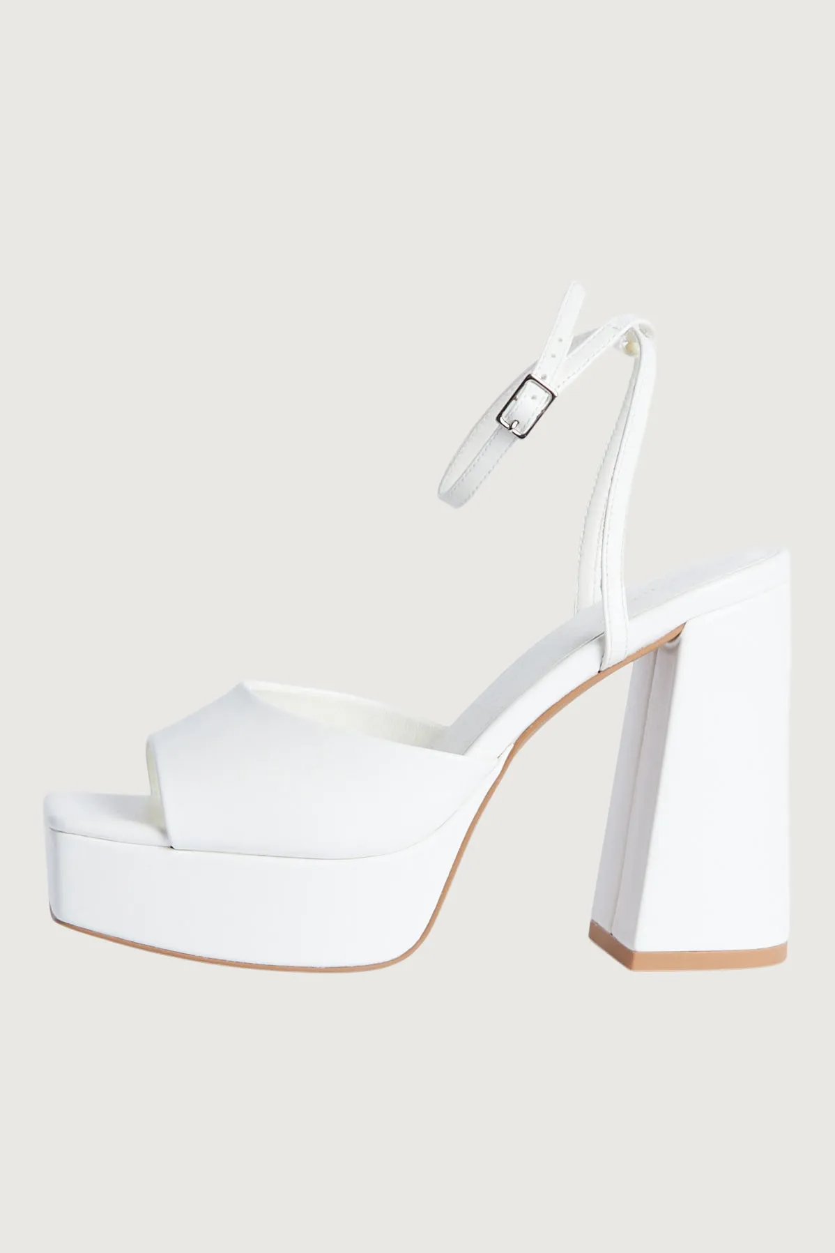 PLATFORM OPEN TOE HEEL