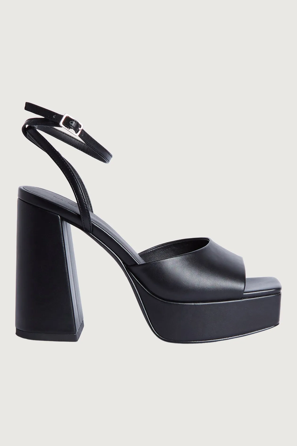 PLATFORM OPEN TOE HEEL