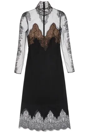 SILK AND LACE DRESS