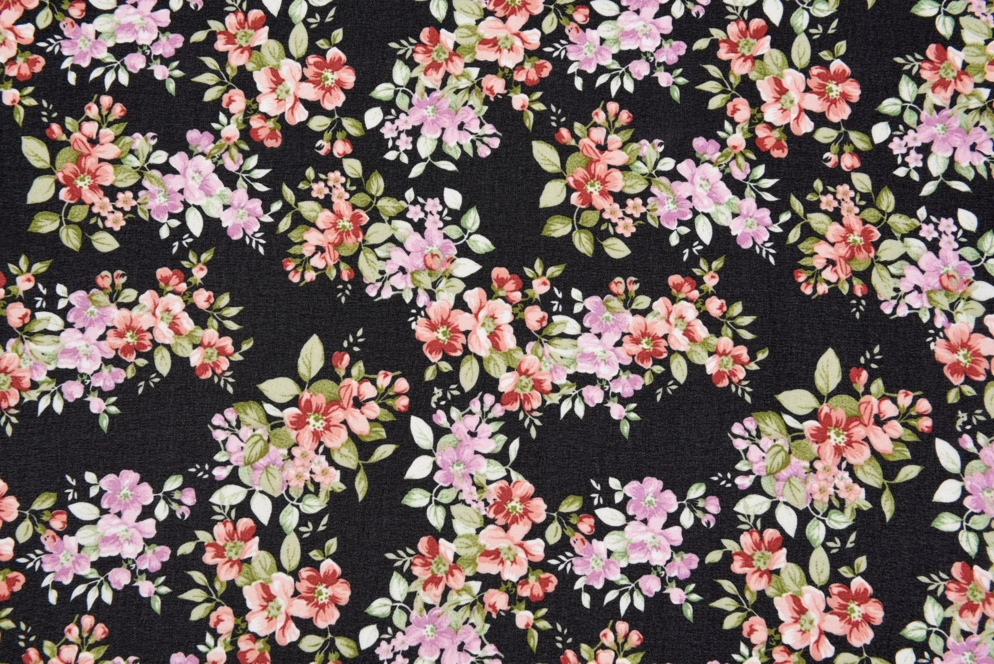 Spring Serenade Chiffon Georgette Digital Print Fabric - #258