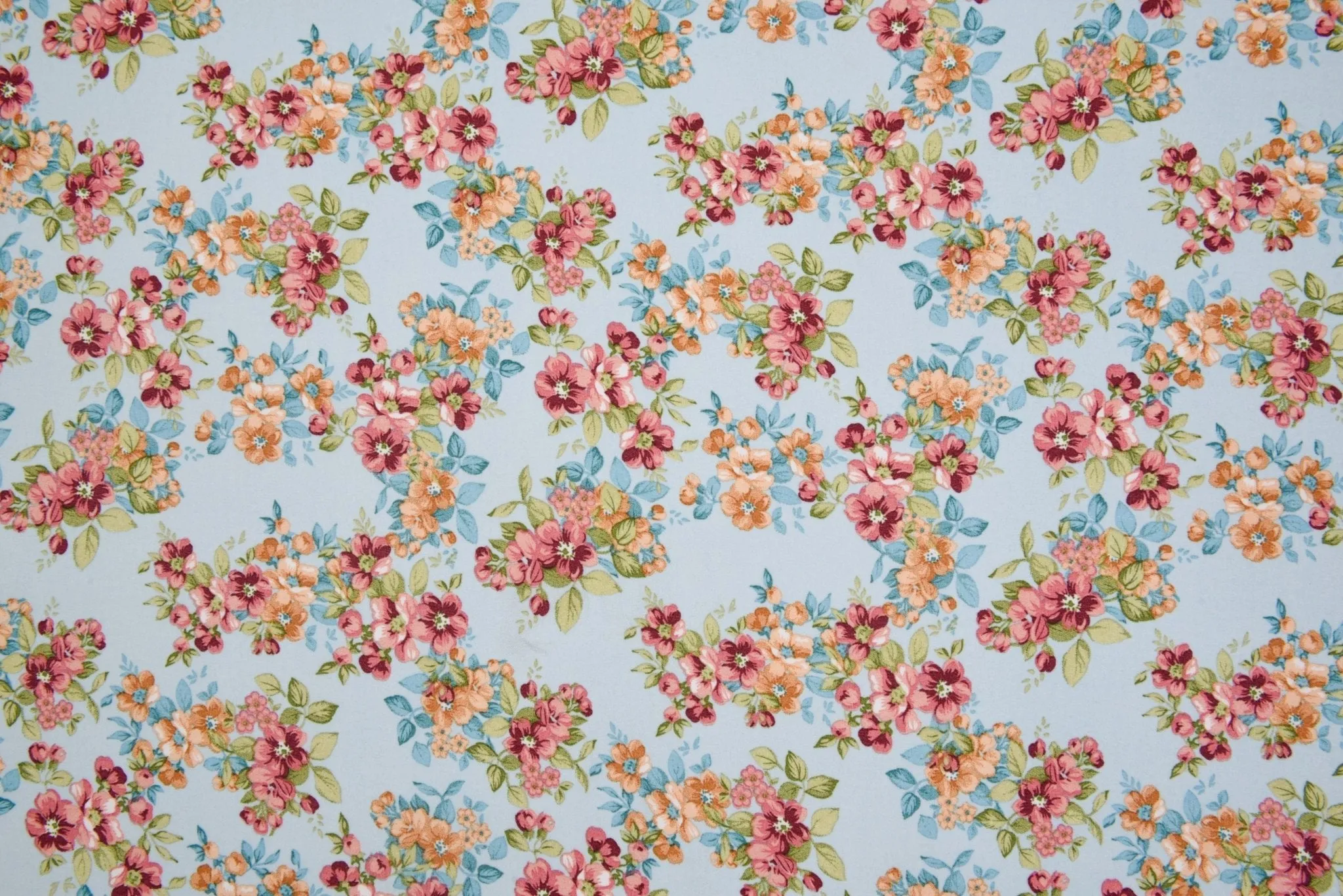 Spring Serenade Chiffon Georgette Digital Print Fabric - #258