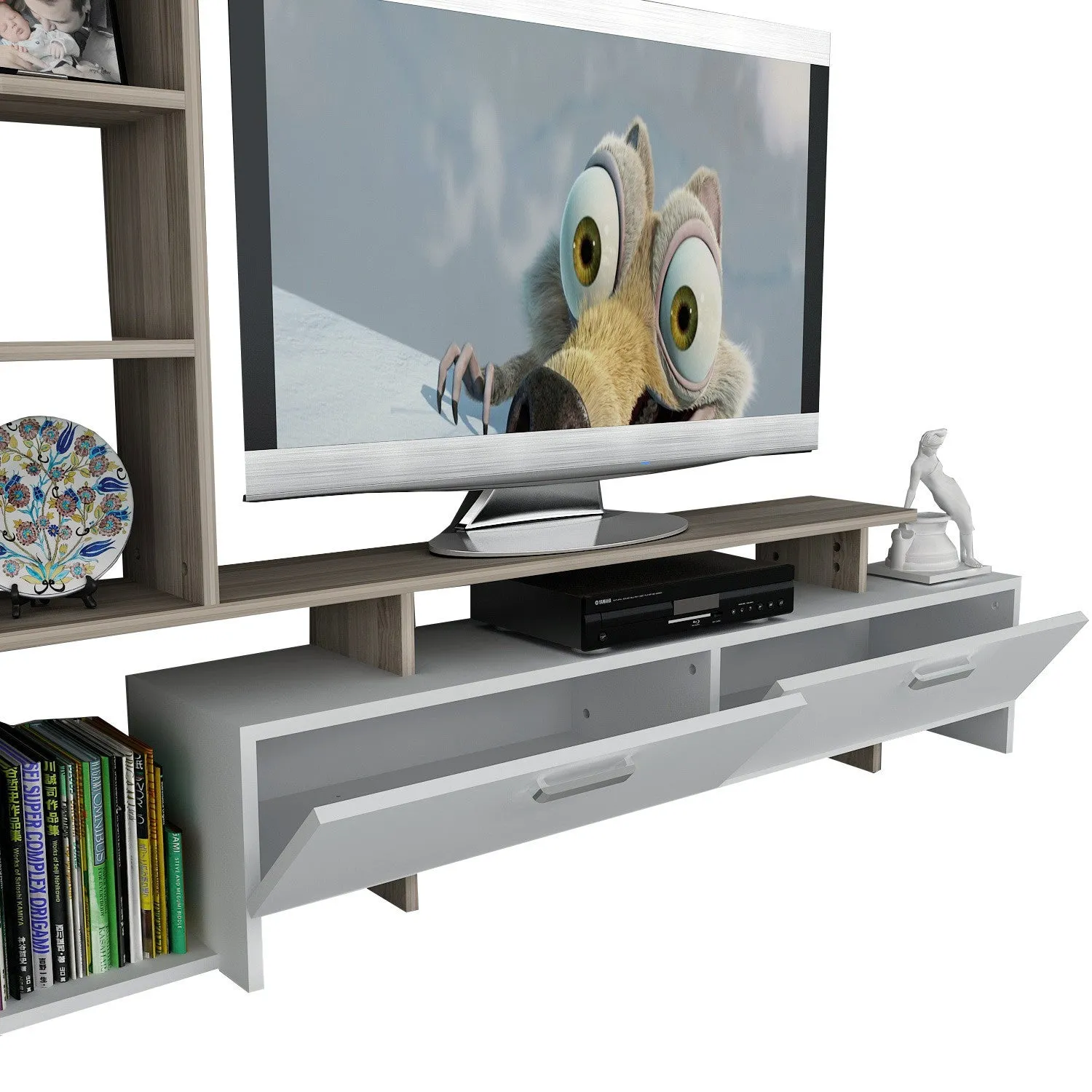 TV Unit Şimal - White, Cordoba