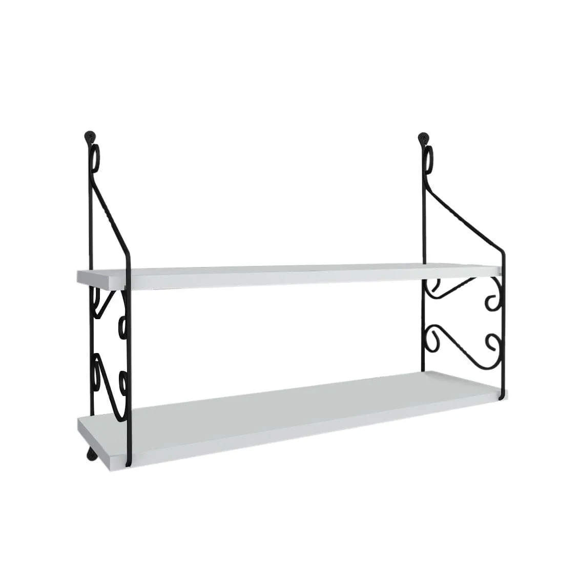 Wall Shelf Seramoni 2'li - White