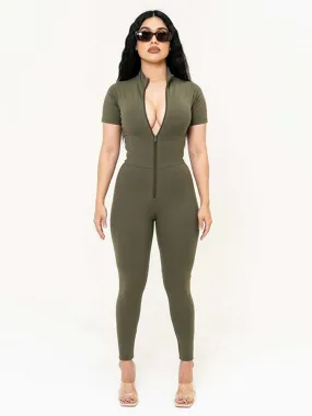 Women Waist Corset Jumpsuits