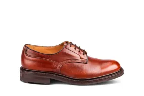 Woodstock Plain Derby Country Shoe - Caramel Kudu